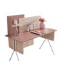 Hanah Home Escritorio de Estudio Rosetta Marrón y Rosa